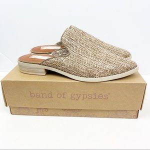 Band Of Gypsies Skipper Woven Loafer Mule